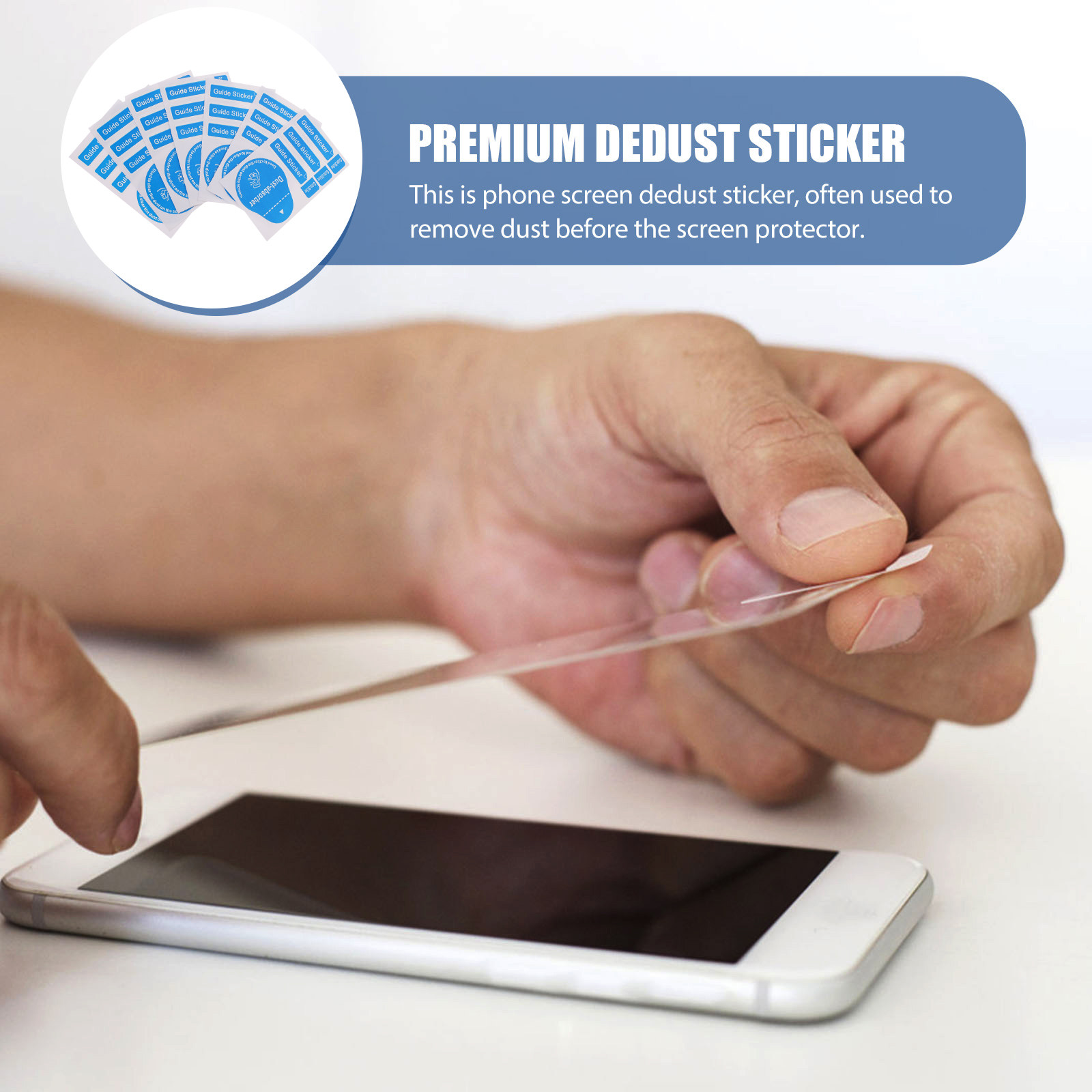 400 Stück Handybildschirm-Stau – Dust Removal Sticker Bewertung und Preis