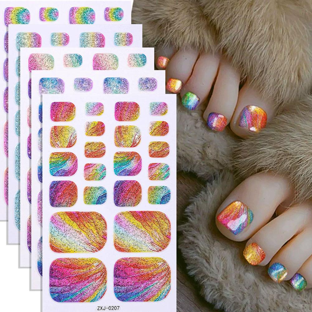 Regenbogen-Glitzer Selbstklebe – Full Cover Adhesive Bewertung und Preis